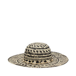 ACCESSORIES HAT STRAW BINE, Primadonna, 25J900222PGBINEUNI, 001a