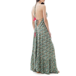 Vestito foulard verde, Primadonna, 210506910TSVERDUNI, 002 preview