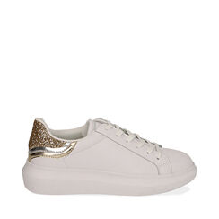Sneakers bianco/oro, SPECIAL SALES, 172602011EPBIOR036, 001a