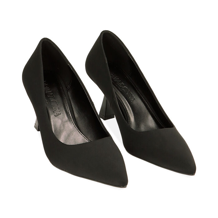 Decolte nere outlet tacco 7