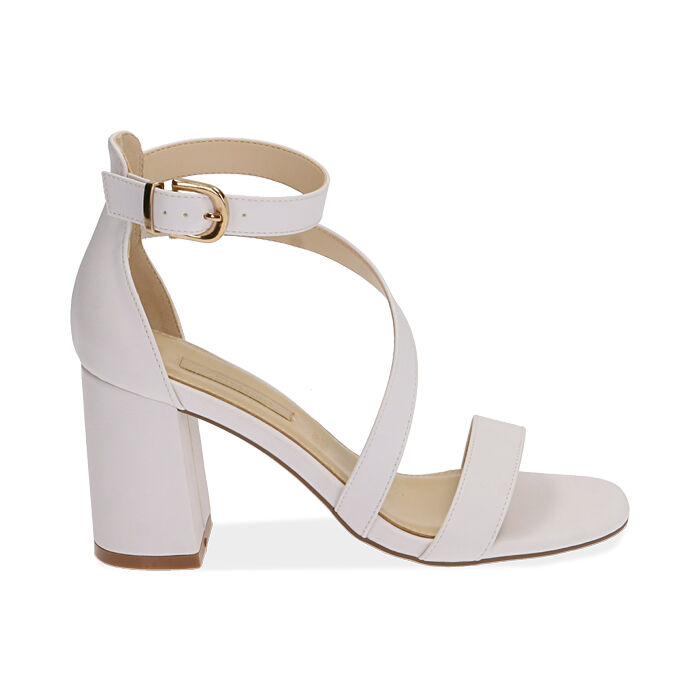 Sandale a talon 8 cm