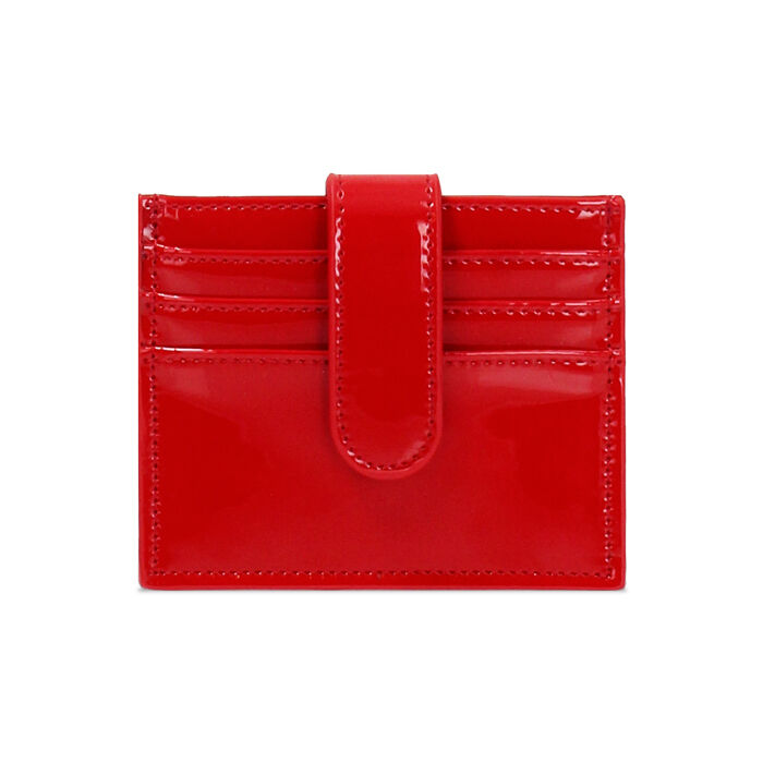 Portafoglio donna rosso in vernice, Primadonna, 255127712VEROSSUNI