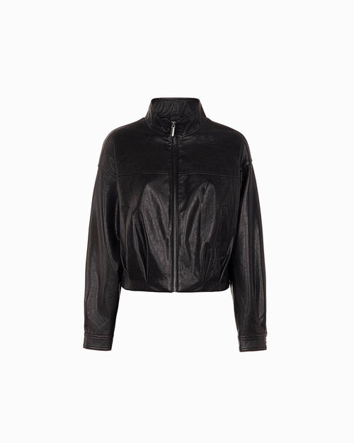 Giubbino testa di moro con dettagli urban, DK BROWN