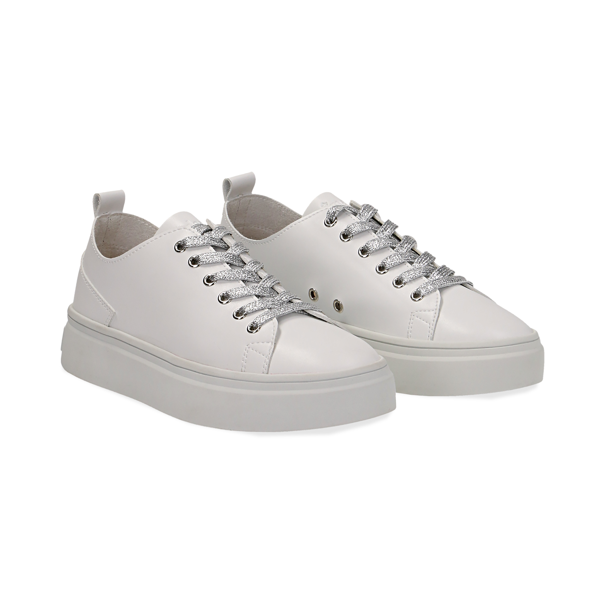 sneakers bianche pelle