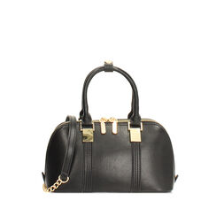 Mini bolso negro con bandolera removible, Primadonna, 275126700EPNEROUNI, 001a