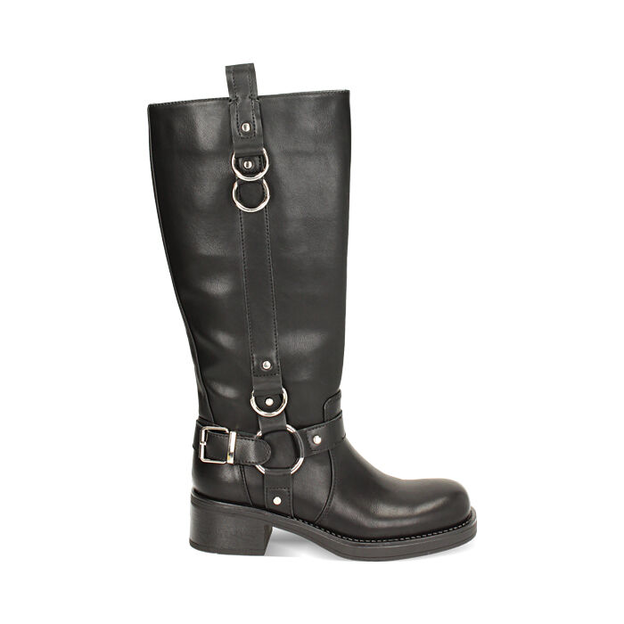 Stivale biker nero Primadonna Collection