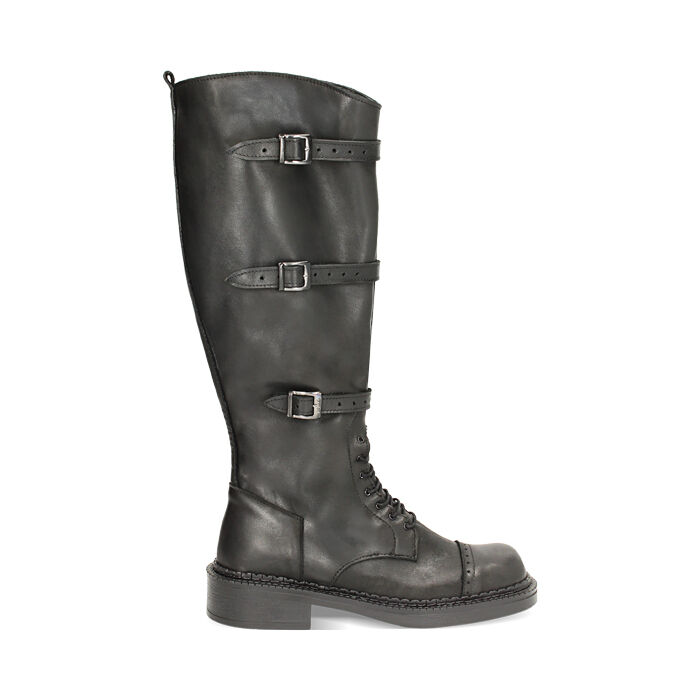 Anfibi gambale alto top