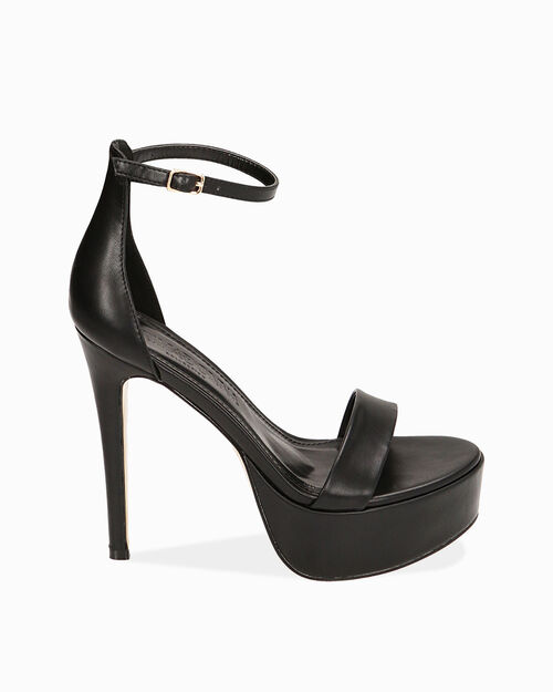 ZAPATOS SANDALIA SINTETICO NERO, BLACK