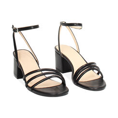 Sandale à talon femme noire chic, Primadonna, 252770377EPNERO035, 003 preview