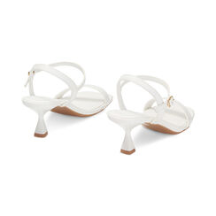 Sandales à talon blanches, Primadonna, 234922401EPBIAN040, 003 preview