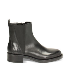 Beatles noirs en cuir, 24S212095PENERO036, 001a