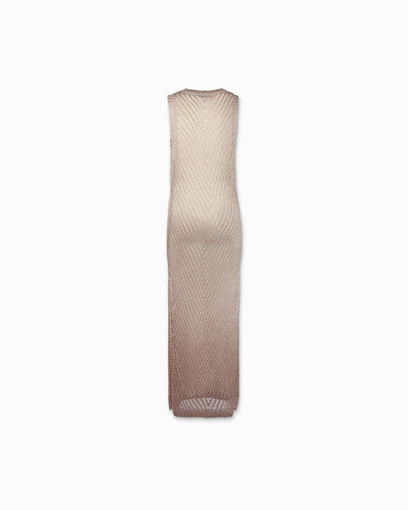 Vestito donna oro in tessuto image number null