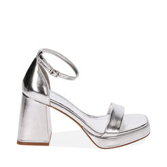 WOMEN SHOES SANDAL LAMINATED ARGE, Primadonna, 212158215LMARGE041, 001a