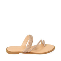 WOMEN SHOES FLAT SYNTHETIC NUDE, Special Price, 214913803EPNUDE035, 001a