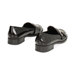 Mocassin noir brillant bas, Primadonna, 244904746ABNERO036, 003 preview