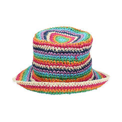 Sombrero mujer multicolor en rafia, Primadonna, 25J909430RFMULTUNI, 003 preview