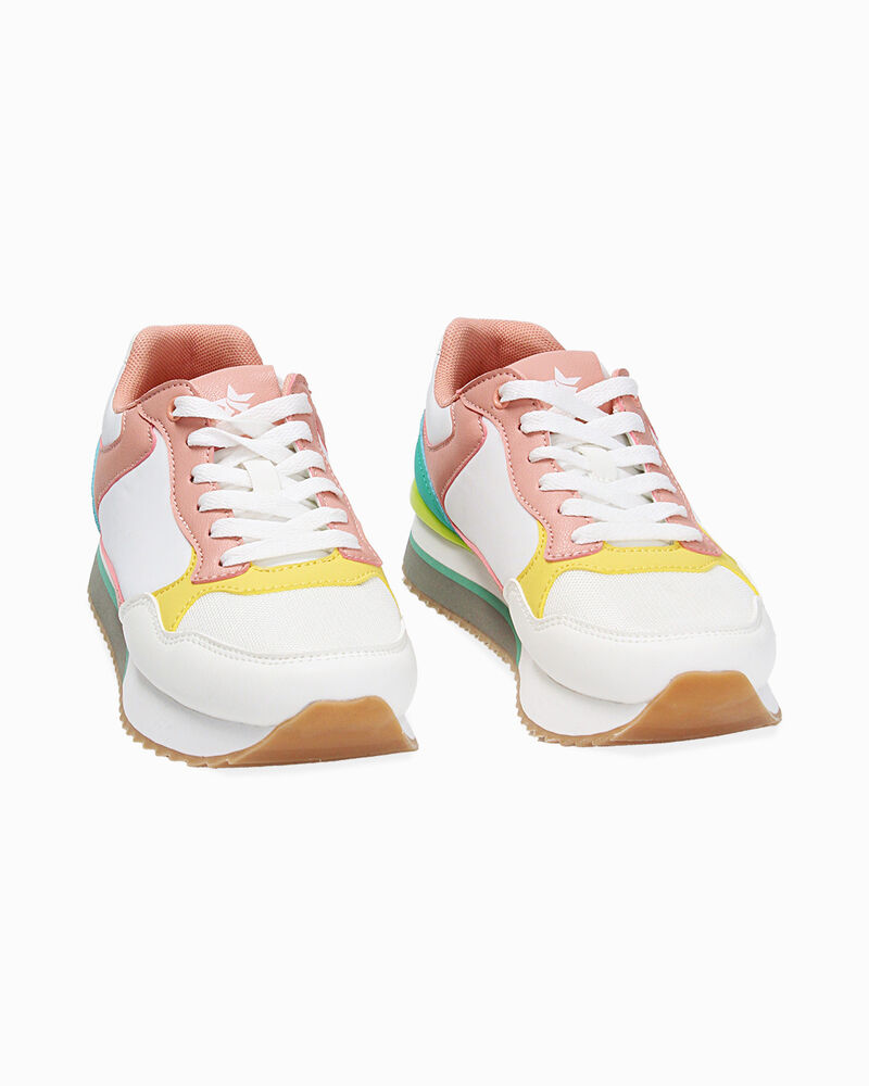 Sneakers bianco giallo image number null