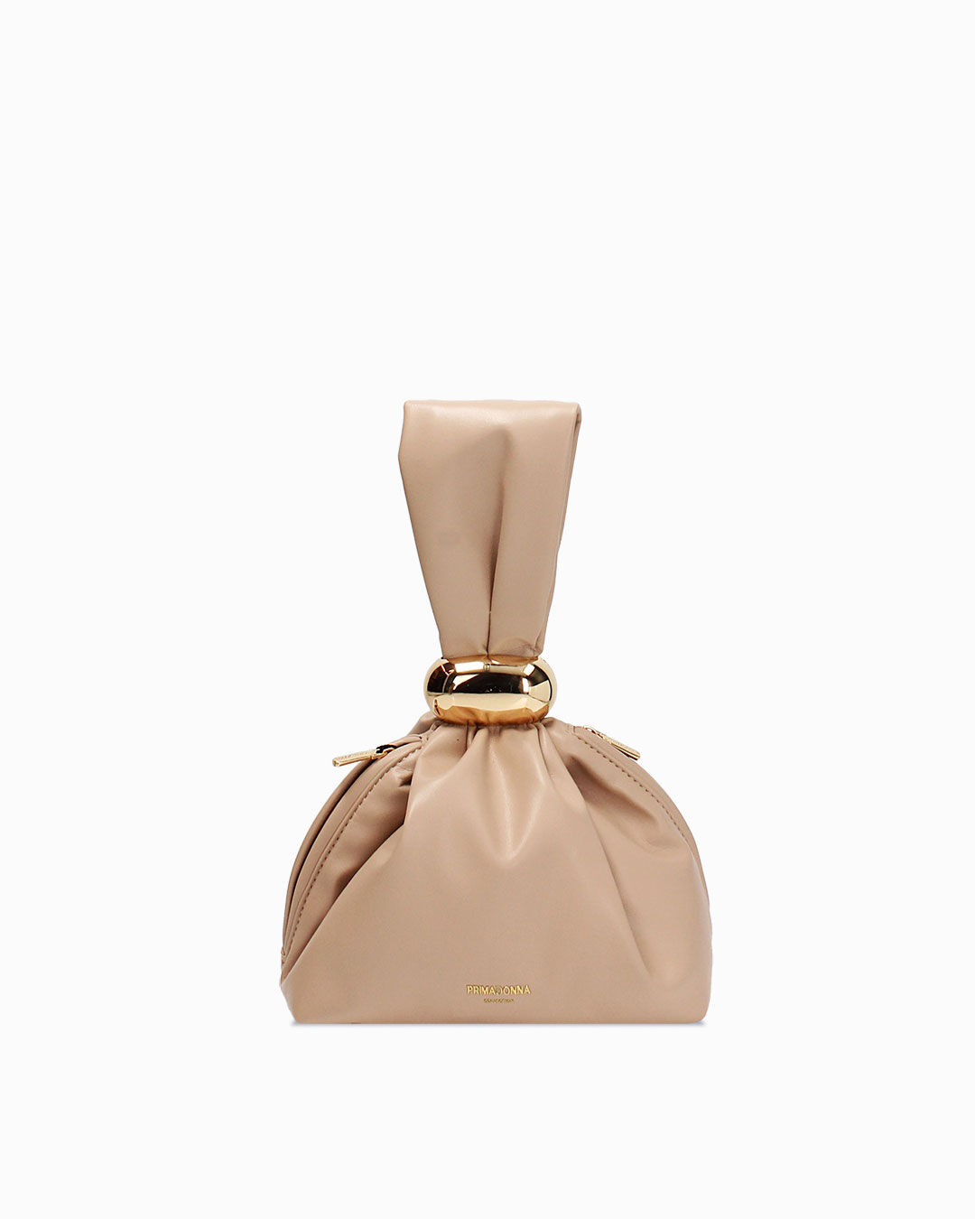 Mini bag beige con dettagli eleganti