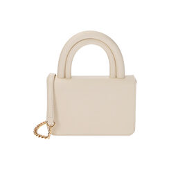 Mini bag a mano panna, Primadonna, 215124461EPPANNUNI, 001 preview