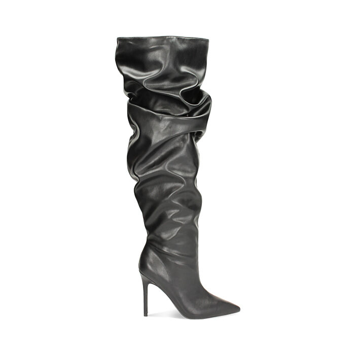 Bottes au-dessus du genou noires, Primadonna, 242102040EPNERO035