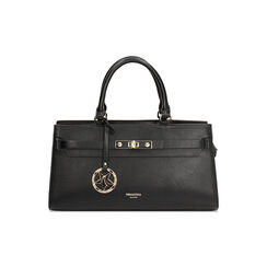 Sac &agrave; main noir avec bandouli&egrave;re amovible, Primadonna, 275700363EPNEROUNI, 001 preview