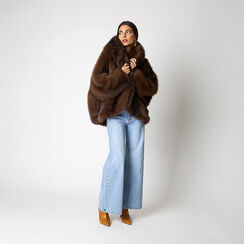 ABBIGLIAMENTO PELLICCIA FUR MORO, Primadonna, 26B402404FUMOROUNI, 002a