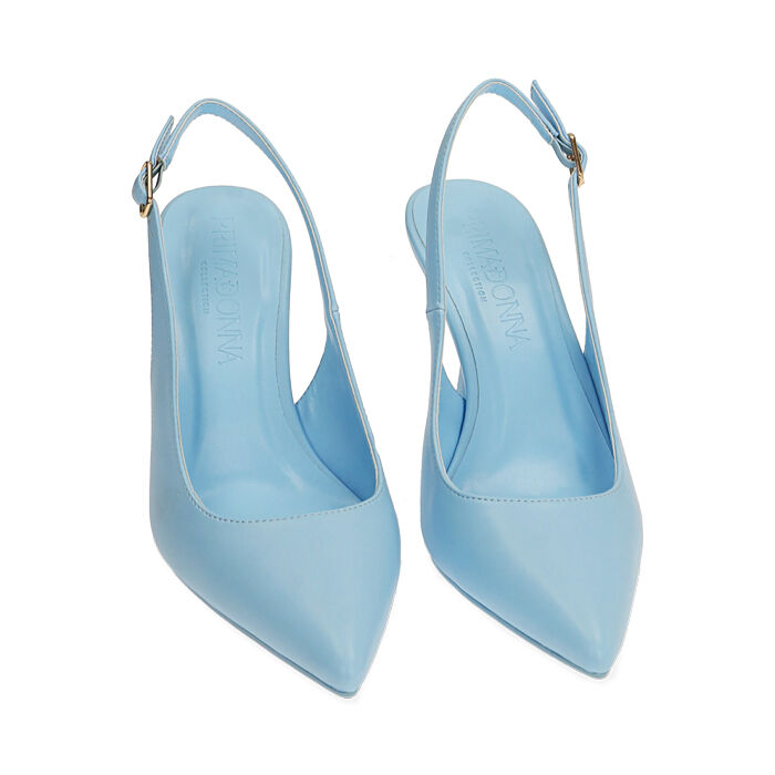 Decollete azzurro polvere deals
