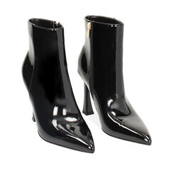 Bottine noire vernies, 242159748VENERO038, 002a