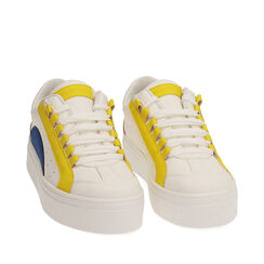 Deportivas blancas / amarillas, Primadonna, 19F916057EPBIGI036, 002a