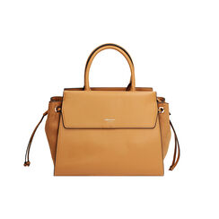 Bolso de mano cognac con detalles urban chic, Primadonna, 27D900607EPCOGNUNI, 001 preview