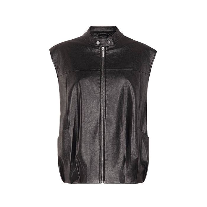 Gilet testa di moro con eleganti dettagli, Primadonna, 276551026EPMOROS