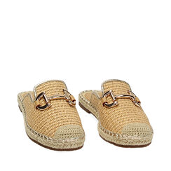 Sabots beige en raphia, Primadonna, 234902002RFBEIG036, 002a