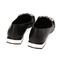 WOMEN SHOES BALLERINA SYNTHETIC NERO, Fin de Collection, 224934670EPNERO035, 003 preview