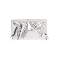 Pochette argento scintillante con tracolla removibile, Primadonna, 270300852LMARGEUNI, 001 preview
