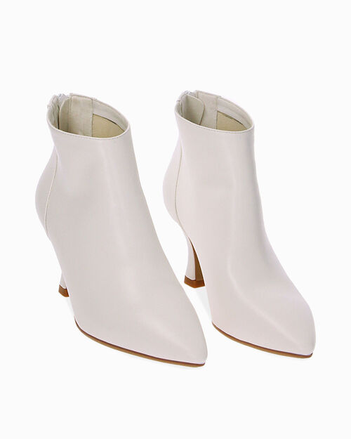 Bottines blanches, WHITE