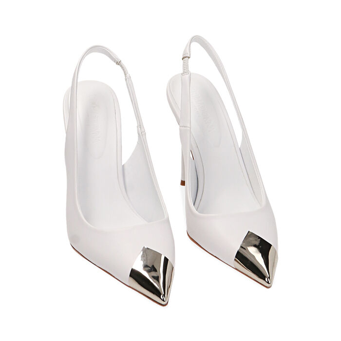 Slingback bianche best sale