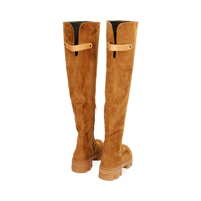 ZAPATOS BOTAS ALTAS INFERIOR MICROFIBRA