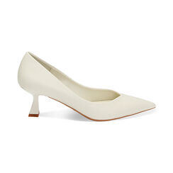 Zapatos de salón crema bajos, Primadonna, 232112905EPPANN035, 001 preview