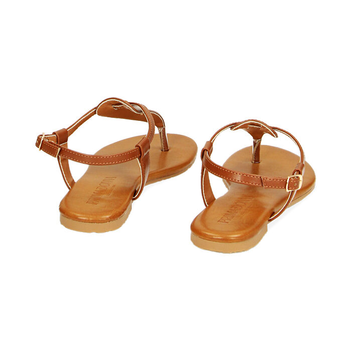 Sandali donna bassi marroni Primadonna Collection