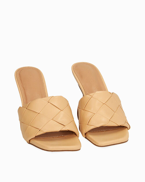 ZAPATOS ZAPATILLA ECO-PIEL BEIG, BEIGE