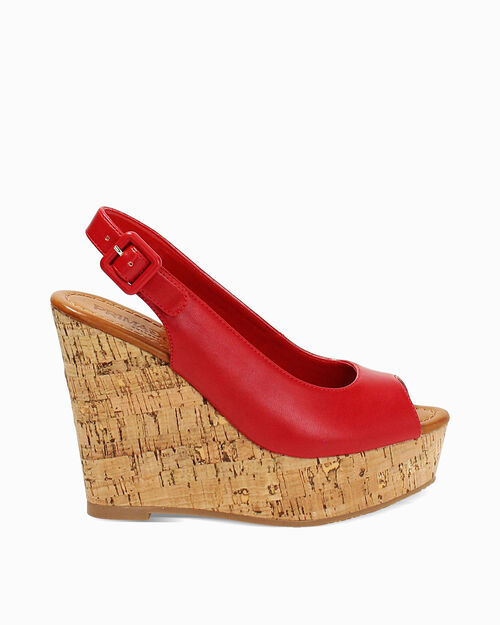 Zeppe donna rosse, RED