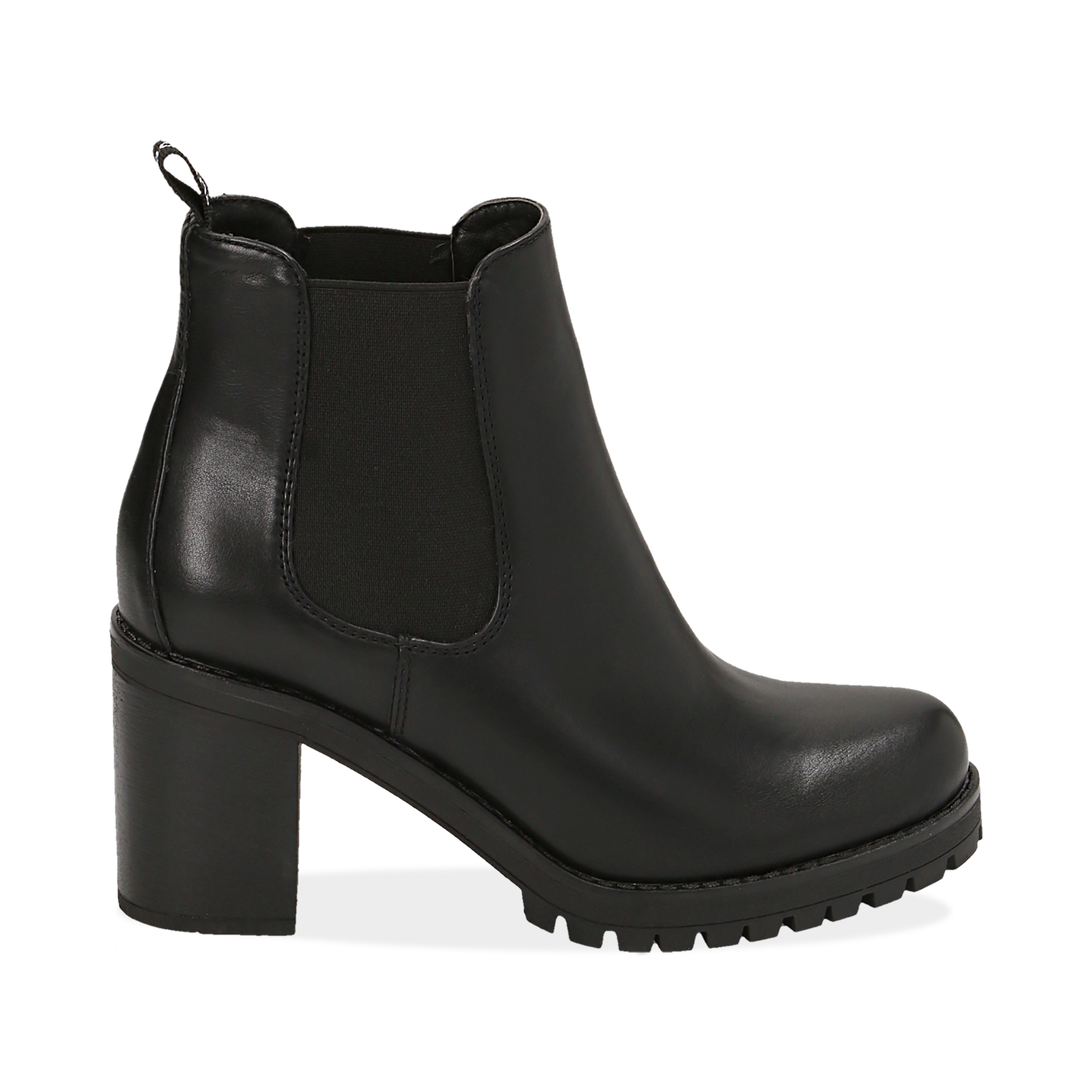 Les Autres Chelsea Boots Donna Tacco 80 Nero F820-Nero-I21