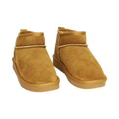Stivaletti camel in camoscio, Primadonna, 22N801200CMCAME035, 002 preview