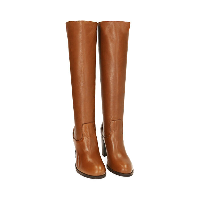 Stivali donna new arrivals cognac