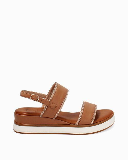 ZAPATOS CUNA SINTETICO PIEDRAS NUDE, NUDE