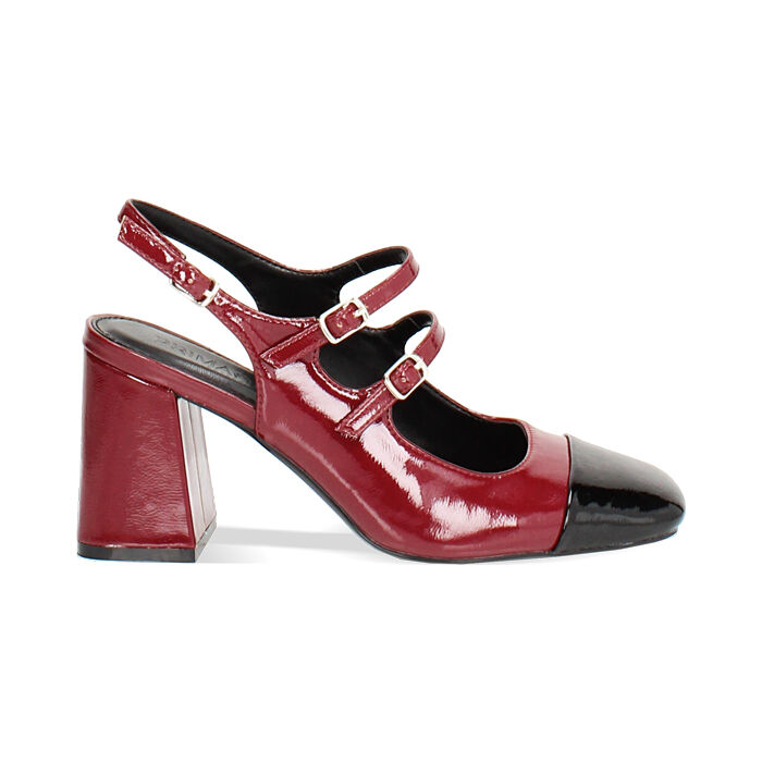 Décolleté slingback bordeaux| Collection Primadonna Collection