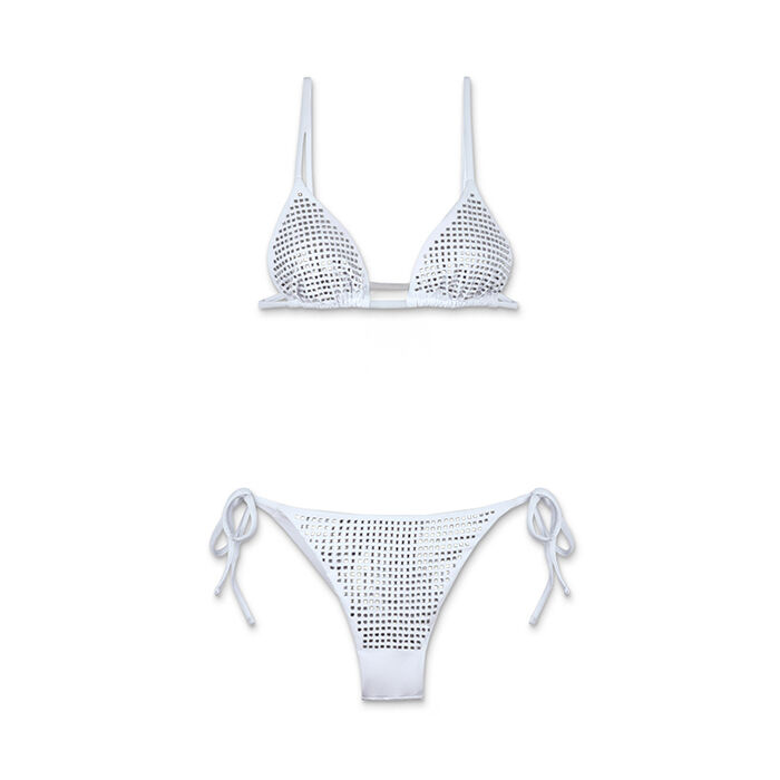 Bikini da donna bianco a triangolo, Primadonna, 25L503451LYBIANL