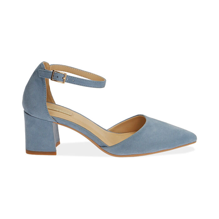 talon bleu clair