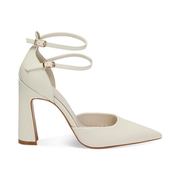 Scarpe panna tacco hot sale