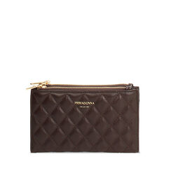Portefeuille marron avec d&eacute;tails chic, Primadonna, 275102822EPMOROUNI, 001a